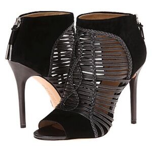 L.A.M.B. Kacee Ankle Peep Toe Bootie